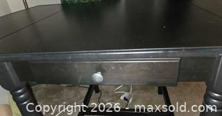 MaxSold Auction: Drop down leaf Kitchen table table & 4 wood chairs chairs  - Los Angeles  (California, USA) SELLER MANAGED Estate Sale Online Auction - Granville Avenue