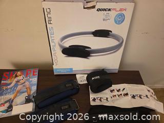 MaxSold Auction: Exercise weights, and yoga/pilates ring - Los Angeles  (California, USA) SELLER MANAGED Estate Sale Online Auction - Granville Avenue