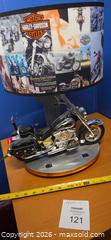 MaxSold Auction: Harley-Davidson Novelty Table Lamp Plug-In Night Light - Los Angeles  (California, USA) SELLER MANAGED Estate Sale Online Auction - Granville Avenue