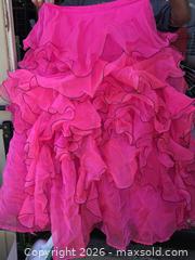 MaxSold Auction: Hot Pink & Black Three-Piece Prom Dress with Corset - Los Angeles  (California, USA) SELLER MANAGED Estate Sale Online Auction - Granville Avenue