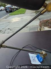 MaxSold Auction: Industrial Mid-Century Metal Desk Lamp, Adjustable Arm, Hardwired - Los Angeles  (California, USA) SELLER MANAGED Estate Sale Online Auction - Granville Avenue