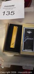 MaxSold Auction: JJ / Geneve Gold Metal Lighter (Japan) - Los Angeles  (California, USA) SELLER MANAGED Estate Sale Online Auction - Granville Avenue