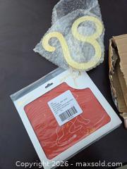 MaxSold Auction: "Leo" themed Mouse Pad & light - Los Angeles  (California, USA) SELLER MANAGED Estate Sale Online Auction - Granville Avenue