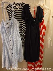 MaxSold Auction: Lot of 5 Women's Tops & Dresses, Sizes S/M/L - Los Angeles  (California, USA) SELLER MANAGED Estate Sale Online Auction - Granville Avenue