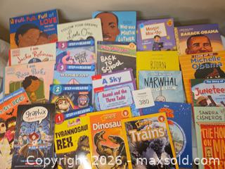 MaxSold Auction: Lot of appx 25 Children's Books (Board, Paperback, Hardcover) - Los Angeles  (California, USA) SELLER MANAGED Estate Sale Online Auction - Granville Avenue
