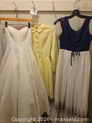 MaxSold Auction: Lot of Victor Costa, Bergdorf Goodman & Mixed Designer Dresses - Los Angeles  (California, USA) SELLER MANAGED Estate Sale Online Auction - Granville Avenue