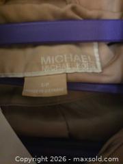 MaxSold Auction: Michael Kors Beige/Tan Hooded Trench Coat, Size S - Los Angeles  (California, USA) SELLER MANAGED Estate Sale Online Auction - Granville Avenue