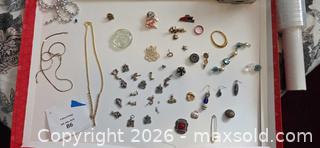 MaxSold Auction: Mixed Charms, Beads & Findings Lot - 51+ Pieces - Los Angeles  (California, USA) SELLER MANAGED Estate Sale Online Auction - Granville Avenue