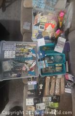 MaxSold Auction: Mixed Jewelry Making Supplies Lot – Beads, Chains, Tools (100+) and sewing supplies - Los Angeles  (California, USA) SELLER MANAGED Estate Sale Online Auction - Granville Avenue
