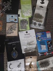 MaxSold Auction: Mixed Jewelry Making Supplies Lot – Beads, Chains, Tools (100+) and sewing supplies - Los Angeles  (California, USA) SELLER MANAGED Estate Sale Online Auction - Granville Avenue
