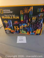 MaxSold Auction: National Geographic Glow-In-The-Dark Marble Run (65 Pieces) - Los Angeles  (California, USA) SELLER MANAGED Estate Sale Online Auction - Granville Avenue