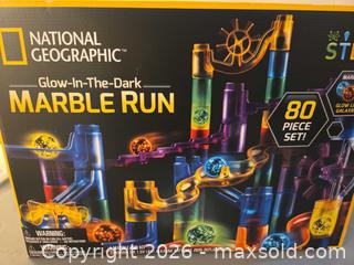 MaxSold Auction: National Geographic Glow-In-The-Dark Marble Run (65 Pieces) - Los Angeles  (California, USA) SELLER MANAGED Estate Sale Online Auction - Granville Avenue