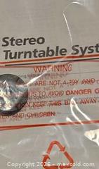 MaxSold Auction: New in box SONY Stereo Turntable System - Los Angeles  (California, USA) SELLER MANAGED Estate Sale Online Auction - Granville Avenue