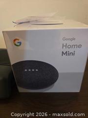 MaxSold Auction: Old school: Sony Dream Machine Clock Radio - Meets New School:  Google Home Mini - Los Angeles  (California, USA) SELLER MANAGED Estate Sale Online Auction - Granville Avenue