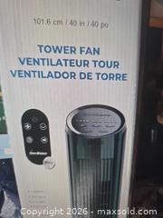 MaxSold Auction: OmniBreeze 40 in White Tower Fan - Los Angeles  (California, USA) SELLER MANAGED Estate Sale Online Auction - Granville Avenue