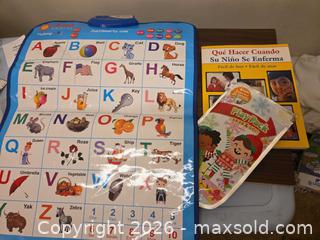 MaxSold Auction: Preschool ABC Talking Chart, Spanish Book & PlayPack Activity - Los Angeles  (California, USA) SELLER MANAGED Estate Sale Online Auction - Granville Avenue