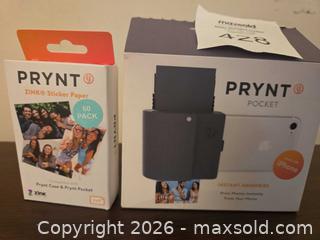 MaxSold Auction: PYRNT Pocket for iPhone & Prynt photo paper  - Los Angeles  (California, USA) SELLER MANAGED Estate Sale Online Auction - Granville Avenue