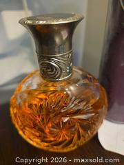 MaxSold Auction: Safari Perfume in decorative  Bottle with Silver Top & Purple Devotional Candle - Los Angeles  (California, USA) SELLER MANAGED Estate Sale Online Auction - Granville Avenue