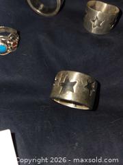 MaxSold Auction: Six silver rings  - Los Angeles  (California, USA) SELLER MANAGED Estate Sale Online Auction - Granville Avenue