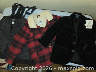 MaxSold Auction: Snow overalls, black dinner coat, sheep lined flannel  - Los Angeles  (California, USA) SELLER MANAGED Estate Sale Online Auction - Granville Avenue