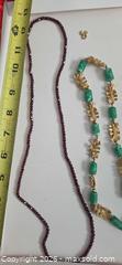 MaxSold Auction: Vintage Mid-Century Necklaces and Necklace & Clip-On Earring Set - Los Angeles  (California, USA) SELLER MANAGED Estate Sale Online Auction - Granville Avenue