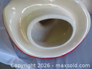 MaxSold Auction: McCoy Little Red Riding Hood Cookie Jar - in very good condition  - San Bruno (California, USA) SELLER MANAGED Downsizing Online Auction - 2nd Avenue