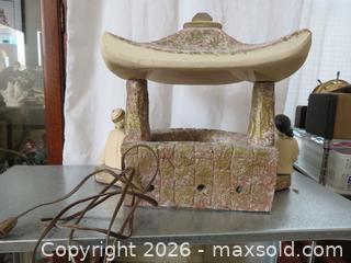 MaxSold Auction: Vtg. Chinese Lamp made of Plaster (of some sort) - San Bruno (California, USA) SELLER MANAGED Downsizing Online Auction - 2nd Avenue