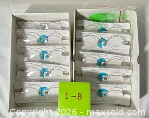 MaxSold Auction: Box of Various Eyeglasses (1-B) - Newmarket (Ontario, Canada) SELLER MANAGED Commercial Liquidation Online Auction - Wendy Culbert Crescent