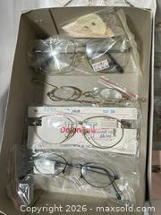 MaxSold Auction: Box of Various Eyeglasses (1-D) - Newmarket (Ontario, Canada) SELLER MANAGED Commercial Liquidation Online Auction - Wendy Culbert Crescent