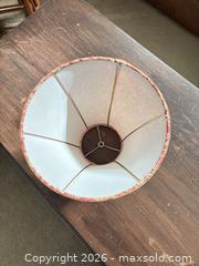 MaxSold Auction: Empire-Style Gold/Beige Fabric Lamp Shade, Spider Fitter, Medium - Ottawa (Ontario, Canada) SELLER MANAGED Moving Online Auction -  Demeter Street