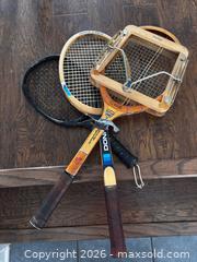 MaxSold Auction: Vintage adult tennis rackets - Ottawa (Ontario, Canada) SELLER MANAGED Moving Online Auction -  Demeter Street