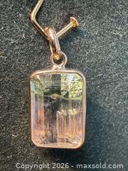 MaxSold Auction: 10K Gold (0.9g), Watermelon Tourmaline (3.5ct). Pink/Green bi-color; Custom design. - Toronto (Ontario, Canada) PARTNER MANAGED Downsizing Online Auction - Yonge Street