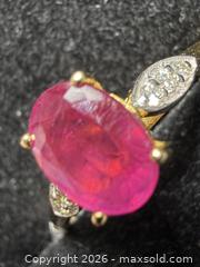 MaxSold Auction: 14K Gold (1.5g), Diamonds (~1ct), Size 7.5. Vintage style. - Toronto (Ontario, Canada) PARTNER MANAGED Downsizing Online Auction - Yonge Street