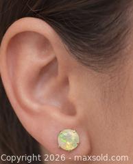 MaxSold Auction: Certified 10K(0.77g)Opal(1.28ct) Earring - Toronto (Ontario, Canada) PARTNER MANAGED Downsizing Online Auction - Yonge Street
