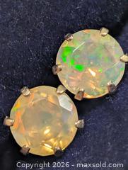 MaxSold Auction: Certified 10K(0.77g)Opal(1.28ct) Earring - Toronto (Ontario, Canada) PARTNER MANAGED Downsizing Online Auction - Yonge Street