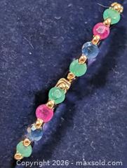 MaxSold Auction: Silver(2.47g) Emerald& Sapphire(0.50ct) - Toronto (Ontario, Canada) PARTNER MANAGED Downsizing Online Auction - Yonge Street