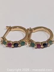 MaxSold Auction: Silver(2.47g) Emerald& Sapphire(0.50ct) - Toronto (Ontario, Canada) PARTNER MANAGED Downsizing Online Auction - Yonge Street