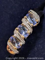 MaxSold Auction: Silver(2.83g) Tanzanite(0.70ct)Ring - Toronto (Ontario, Canada) PARTNER MANAGED Downsizing Online Auction - Yonge Street