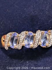 MaxSold Auction: Silver(2.83g) Tanzanite(0.70ct)Ring - Toronto (Ontario, Canada) PARTNER MANAGED Downsizing Online Auction - Yonge Street