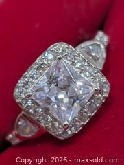 MaxSold Auction: Silver(3.1g)CZ Ring,size 6 - Toronto (Ontario, Canada) PARTNER MANAGED Downsizing Online Auction - Yonge Street