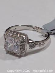 MaxSold Auction: Silver(3.1g)CZ Ring,size 6 - Toronto (Ontario, Canada) PARTNER MANAGED Downsizing Online Auction - Yonge Street