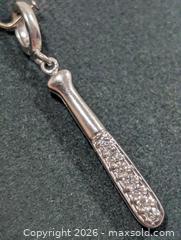 MaxSold Auction: Silver  CZ Pendant  - Toronto (Ontario, Canada) PARTNER MANAGED Downsizing Online Auction - Yonge Street
