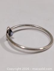 MaxSold Auction: Silver Tanzanite Ring,size 9  - Toronto (Ontario, Canada) PARTNER MANAGED Downsizing Online Auction - Yonge Street
