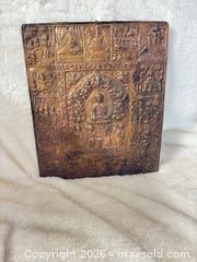 MaxSold Auction: Brass Tibetan Buddhist Wall Plaque (Medium) - Newburyport (Massachusetts, USA) SELLER MANAGED Estate Sale Online Auction - 55th Street