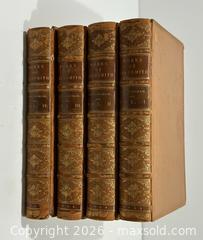 MaxSold Auction: 1854 The Works of Oliver Goldsmith in 4vols Leather Bound Books - Burlington (Ontario, Canada) SELLER MANAGED Estate Sale Online Auction - Fairview Street (STORAGE)