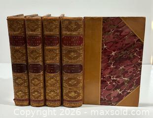 MaxSold Auction: 1880- 1881 A History of Our Own Times by Justin McCarthy in 4vols Leather Bound Books - Burlington (Ontario, Canada) SELLER MANAGED Estate Sale Online Auction - Fairview Street (STORAGE)
