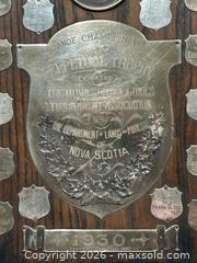 MaxSold Auction: 1930s -1950s Canoe Championship Perpetual Trophy Plaque - Burlington (Ontario, Canada) SELLER MANAGED Estate Sale Online Auction - Fairview Street (STORAGE)