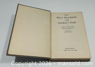 MaxSold Auction: 1948 The Flower Encyclopedia and Gardener's Guide Book by Albert E. Wilkinson.  - Burlington (Ontario, Canada) SELLER MANAGED Estate Sale Online Auction - Fairview Street (STORAGE)