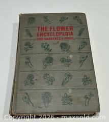 MaxSold Auction: 1948 The Flower Encyclopedia and Gardener's Guide Book by Albert E. Wilkinson.  - Burlington (Ontario, Canada) SELLER MANAGED Estate Sale Online Auction - Fairview Street (STORAGE)