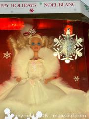 MaxSold Auction: 1989 Collectible Mattel Barbie Doll in Original Box (MIB) - Burlington (Ontario, Canada) SELLER MANAGED Estate Sale Online Auction - Fairview Street (STORAGE)